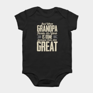 Great Grandpa Baby Bodysuit
